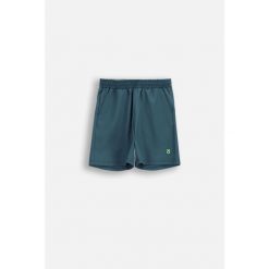 Spodenki treningowe dla chłopca Lemon Explore WL6 zielone do kolan. Zielone spodnie sportowe dla chłopców LEMON explore, bez wzorów, z elastanu, sportowe, krótkie, na jogę i pilates. Za 49.90 zł.