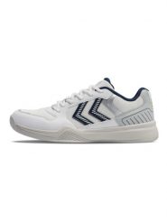 Buty do tenisa Hummel All Court. Białe obuwie sportowe damskie Hummel, bez wzorów, z gumy, na fitness i siłownię. Za 276.00 zł.