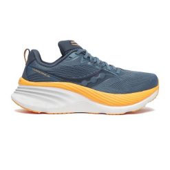 Buty do biegania damskie Saucony Hurricane 22. Niebieskie obuwie sportowe damskie Saucony, bez wzorów, do biegania. Za 639.99 zł.