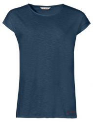 Funktionsshirt W Moja T-Shirt IV. Niebieskie t-shirty damskie Vaude, bez wzorów, z bawełny, bez kołnierzyka. Za 159.00 zł.