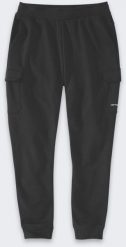 Carhartt Spodnie Dresowe Carhartt Force Sweatpants Black. Czarne spodnie sportowe męskie Carhartt, m, bez wzorów, z dresówki. Za 303.91 zł.
