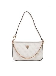 Guess Torebka Noelle II Mini HWBG96 72720 Biały. Białe torebki do ręki damskie Guess, z aplikacjami, ze skóry, bez dodatków. Za 349.99 zł.