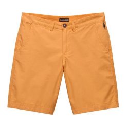 Spodenki męskie Napapijri Nakuru 6. Brązowe krótkie spodenki sportowe męskie Napapijri, m, bez wzorów, trekkingowe. Za 209.99 zł.