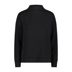 Damski dres z dzianiny CMP. Czarne swetry damskie CMP, bez wzorów, z dresówki, sportowe, bez kołnierzyka, bez ramiączek, bez kaptura. Za 348.00 zł.