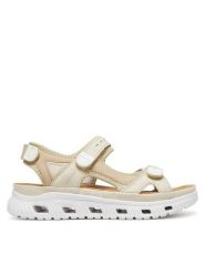 Rieker Sandały CEO-64074-60 Beżowy. Brązowe sandały damskie Rieker, bez wzorów, z syntetyku, bez obcasa, na płaskiej podeszwie, bez zapięcia. Za 359.99 zł.