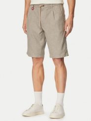 JOOP! Jeans Szorty materiałowe Ruby-W 30102858 Beżowy Regular Fit. Brązowe szorty męskie JOOP! Jeans, m, bez wzorów, z jeansu. Za 379.99 zł.