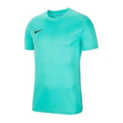 Męska Koszulka Park VII. Zielone koszulki sportowe męskie Nike, m, bez wzorów, bez kołnierzyka, bez ramiączek, trekkingowe. Za 117.99 zł.