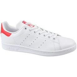 Adidas Stan Smith m20326 46 2/3 Białe. Białe buty sportowe męskie marki Adidas, ze skóry. W wyprzedaży za 329.99 zł.