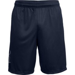 Szorty Under Armour Tech™ Graphic. Niebieskie krótkie spodenki sportowe męskie Under Armour, m, bez wzorów, z materiału, na fitness i siłownię. Za 154.40 zł.