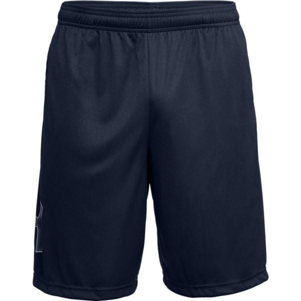 Szorty Under Armour Tech™ Graphic. Niebieskie krótkie spodenki sportowe męskie Under Armour, m, bez wzorów, z materiału, na fitness i siłownię. Za 150.85 zł.