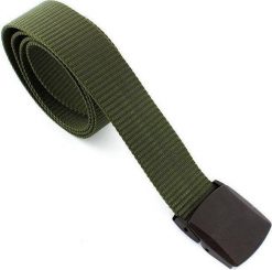 Just Fashion BQ48B PASEK PARCIANY DO SPODNI KHAKI 110CM uniwersalny. Brązowe paski damskie Just Fashion, bez wzorów. Za 9.91 zł.