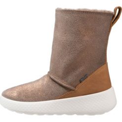 Ecco UKIUK Śniegowce warm grey/camel. Buty zimowe dziewczęce marki ecco. W wyprzedaży za 351.20 zł.