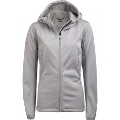 Softshell damski SFD600 - chłodny jasny szary melanż - Outhorn. Kurtki damskie marki Outhorn. W wyprzedaży za 129.99 zł.