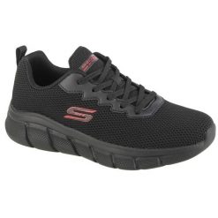 Buty sportowe męskie Skechers Bobs B Flex Chill. Czarne buty sportowe męskie Skechers, z materiału, bez zapięcia. Za 390.00 zł.