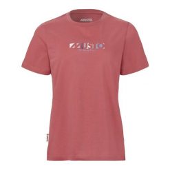 Koszulka damska Musto 1964 Graphic. Czerwone koszulki sportowe damskie Musto, l, bez wzorów, bez kołnierzyka, bez ramiączek, żeglarskie. Za 197.50 zł.