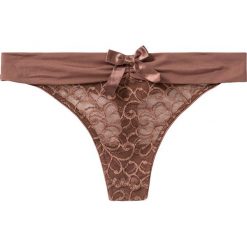 Stringi bonprix czekoladowy. Stringi damskie bonprix. Za 29.99 zł.
