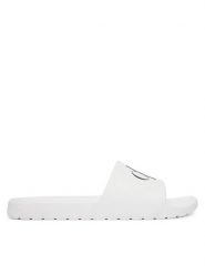Calvin Klein Klapki 3 Slide Molded Eva HM0HM02335 Biały. Białe klapki męskie Calvin Klein, z syntetyku. Za 129.99 zł.