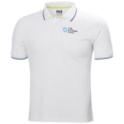 Polo Helly Hansen The Ocean Race 2.0. Białe koszulki polo męskie Helly Hansen, m, bez wzorów, bez ramiączek. Za 333.50 zł.