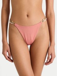 Guess Dół od bikini E6GO00 KF412 Koralowy. Pomarańczowe bikini damskie Guess, xl, z aplikacjami. Za 299.99 zł.