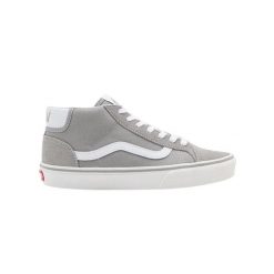 Buty Vans Mid Skool 37 szare. Niebieskie trampki i tenisówki damskie Vans, bez wzorów, z materiału, eleganckie, bez zapięcia. W wyprzedaży za 294.85 zł.