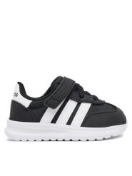 Adidas Sneakersy Run 70s 2.0 Shoes Kids JI2270 Czarny. Czarne buty sportowe dziewczęce Adidas, bez wzorów, z materiału, bez zapięcia. Za 149.99 zł.