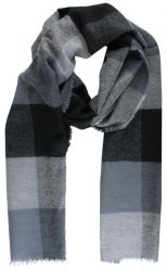 Przejściowy Szalik z Dziewiczą Wełną (Virgin Wool) - Fraas - Krata. Szaliki męskie V. Fraas, na jesień, bez wzorów, z materiału. Za 85.00 zł.