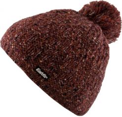 Elegancka zimowa czapka Eisbär WMS Tilla Pompon Czerwona dla Pań. Czerwone czapki i kapelusze damskie Eisbar, na zimę, bez wzorów, z materiału, eleganckie. Za 145.99 zł.