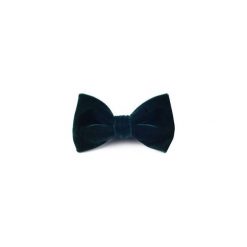 MUCHA BAWEŁNIANA GOTOWA GREEN VELVET. Zielone krawaty i muchy R3s men's accessories, z bawełny. Za 59.00 zł.