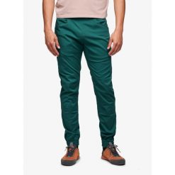 Spodnie wspinaczkowe męskie Black Diamond Notion Pants. Zielone spodnie sportowe męskie Black Diamond, m, bez wzorów, wspinaczkowe. Za 245.99 zł.