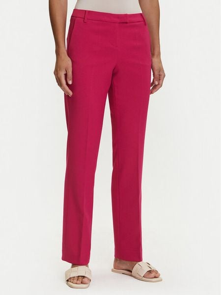 Tatuum Spodnie materiałowe Laurania 2 T2507.144 Różowy Slim Fit. Czerwone spodnie materiałowe damskie Tatuum, bez wzorów, z materiału. Za 179.99 zł.