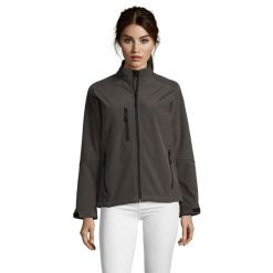 Kurtka Damska Roxy Soft Shell. Brązowe kurtki sportowe damskie SOL'S, s, bez wzorów, bez kaptura, trekkingowe. Za 219.99 zł.