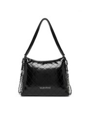 Valentino Torebka Wakanda VBS9DH07 Czarny. Czarne torebki do ręki damskie Valentino, bez wzorów, ze skóry, bez dodatków. Za 429.99 zł.