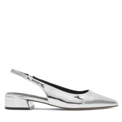 Baleriny Nine West. Szare baleriny damskie Nine West, bez wzorów, bez obcasa. Za 199.99 zł.