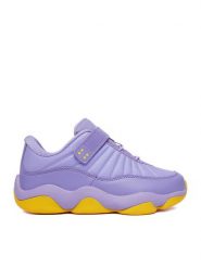 SHAQ Buty do koszykówki EO-NET LOW AQ95089Y-I Fioletowy jasny. Fioletowe buty sportowe chłopięce Shaq, bez wzorów, ze skóry, bez zapięcia, do koszykówki. Za 229.99 zł.