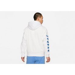Bluza męska nike air jordan sport dna hbr pullover hoodie white. Białe bluzy męskie Nike, m, bez wzorów, bez kaptura, do biegania. Za 279.00 zł.