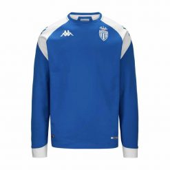 Top treningowy AS Monaco Pro 7 2023/24. Czerwone bluzy męskie Kappa, m, bez wzorów, bez kołnierzyka, bez ramiączek, na fitness i siłownię. W wyprzedaży za 178.00 zł.