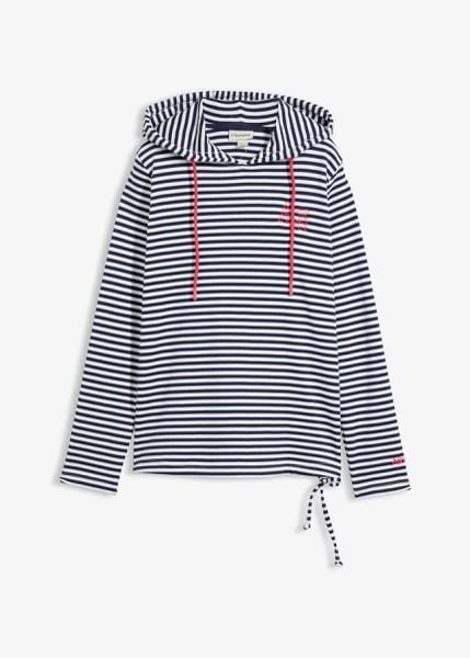 Bluza z materiału interlock z bawełny organicznej. Szare bluzy damskie bonprix, bez wzorów, z bawełny. Za 129.99 zł.