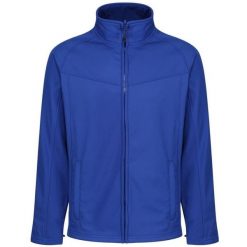 Męski Softshell Uproar. Niebieskie kurtki sportowe męskie Regatta, l, bez wzorów, z softshellu, trekkingowe. Za 196.99 zł.