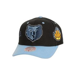Czapka z daszkiem Mitchell & Ness Overbite Pro Memphis Grizzlies. Czarne czapki i kapelusze męskie Mitchell & Ness, bez wzorów, eleganckie. Za 221.00 zł.