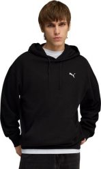 Puma Bluza męska Puma ESS Elevated Relaxed Hoodie czarna 692019 01 XL. Czarne bluzy męskie Puma, m, bez wzorów, bez kaptura. Za 290.51 zł.
