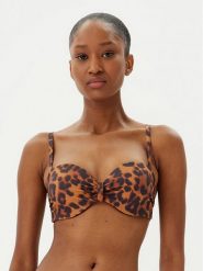 Chantelle Góra od bikini Sauvage C17UNK Brązowy. Brązowe bikini damskie Chantelle, bez wzorów. Za 369.99 zł.