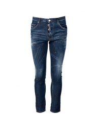 Dsquared2 Jeansy "Skater Jean" | S71LB1165 S30789 | Mężczyzna | Granatowy. Niebieskie jeansy męskie Dsquared2, eleganckie. W wyprzedaży za 1,699.00 zł.
