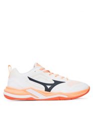 Mizuno Buty halowe Wave Stealth Pro X1GA2680 Biały. Białe buty sportowe męskie Mizuno, z materiału, bez zapięcia. Za 429.99 zł.