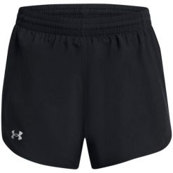 Spodenki do biegania damskie Under Armour Fly By 2in1. Czarne szorty sportowe damskie Under Armour, xl, bez wzorów, sportowe, do biegania. Za 169.50 zł.