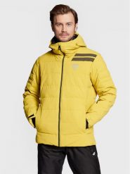 Rossignol Kurtka narciarska Rapide RLKMJ14 Żółty Regular Fit. Żółte kurtki męskie Rossignol, na zimę, m, bez wzorów, z syntetyku, narciarskie. Za 1,079.00 zł.