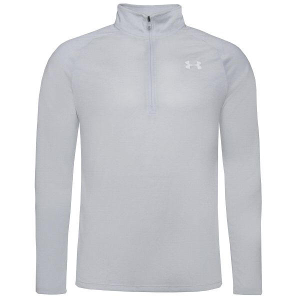 Koszulka z długim rękawem Męska Under Armour Tech 2.0 1/2 Zip. Białe bluzy męskie Under Armour, l, bez wzorów, bez kaptura. Za 240.50 zł.