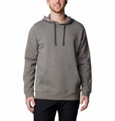 COLUMBIA Bluza męska Columbia Trek Graphic Hoodie charcoal heather-L. Czerwone bluzy męskie Columbia, l, bez wzorów, z bawełny, z kapturem. Za 172.10 zł.
