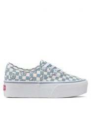Vans Tenisówki Authentic Stac VN0A5KXXBD21 Błękitny. Niebieskie trampki i tenisówki damskie Vans, bez wzorów, z materiału, bez zapięcia. Za 209.99 zł.