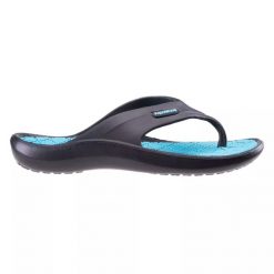 Japonki damskie Aquawave Alema WMNS - czarne, Rozmiar buta 36. Czarne klapki damskie AQUAWAVE, bez wzorów, bez obcasa. Za 34.99 zł.