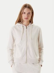 Guess Bluza O5RQ01 KCO31 Beżowy Regular Fit. Brązowe bluzy damskie Guess, xs, z aplikacjami, z bawełny, bez kaptura. Za 269.99 zł.